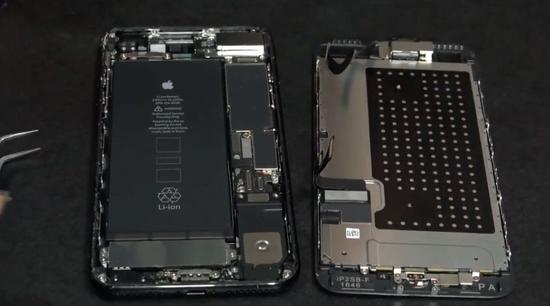 iPhone7亮黑详尽拆机图，灰黑色iPhone还得看这个