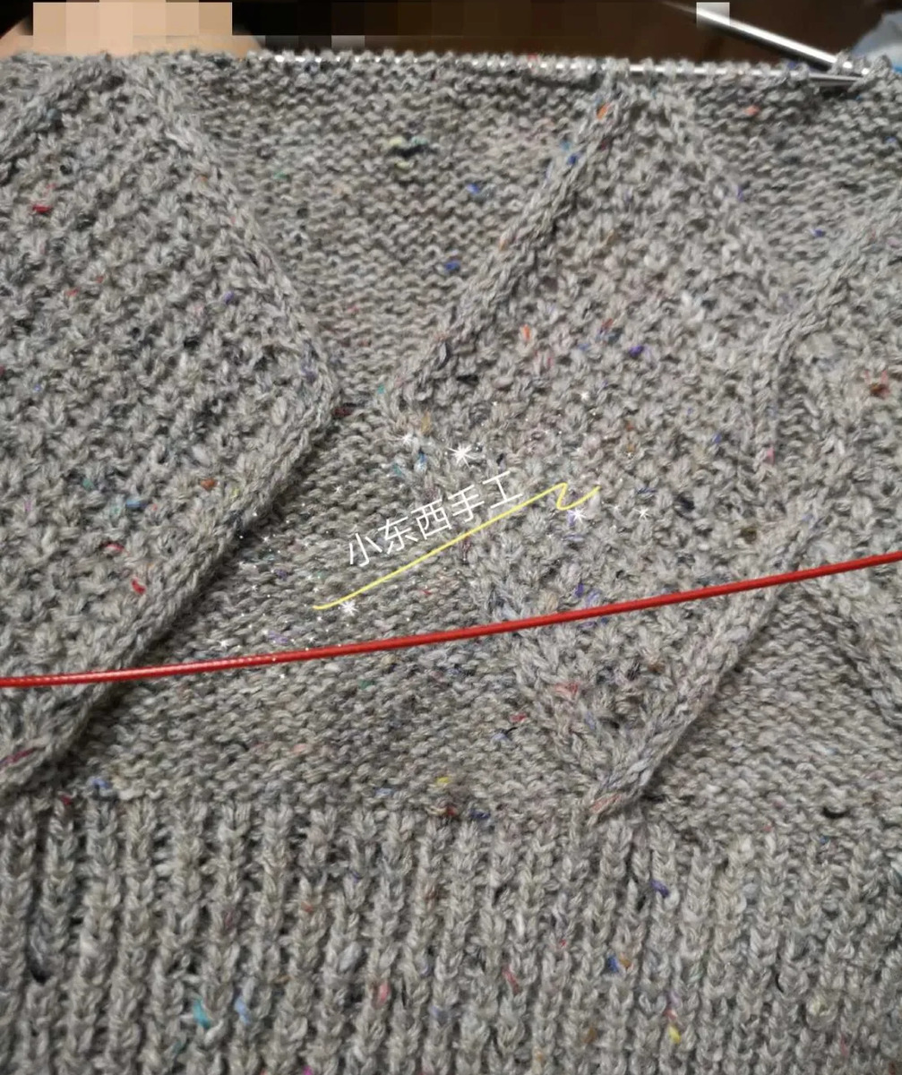 秋冬毛衣织起来，百搭的圆领套头女士毛衣，附详细编织教程