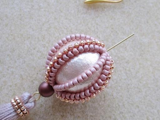 适合摆地摊的手工饰品串珠流苏耳环，制作比较简单，还有详细教程
