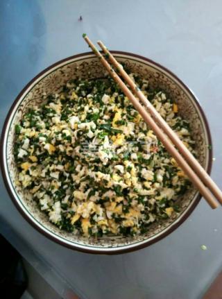 芹菜猪肉+韭菜鸡蛋水饺