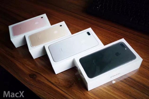 iPhone 7 五色拆箱图赏，亮黑果真不同寻常