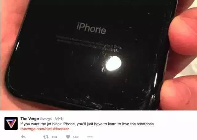 一张图对你说iPhone7亮黑版和磨砂黑的不一样！