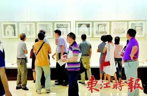 广东“清明上河图”局部手稿亮相惠州博物馆！