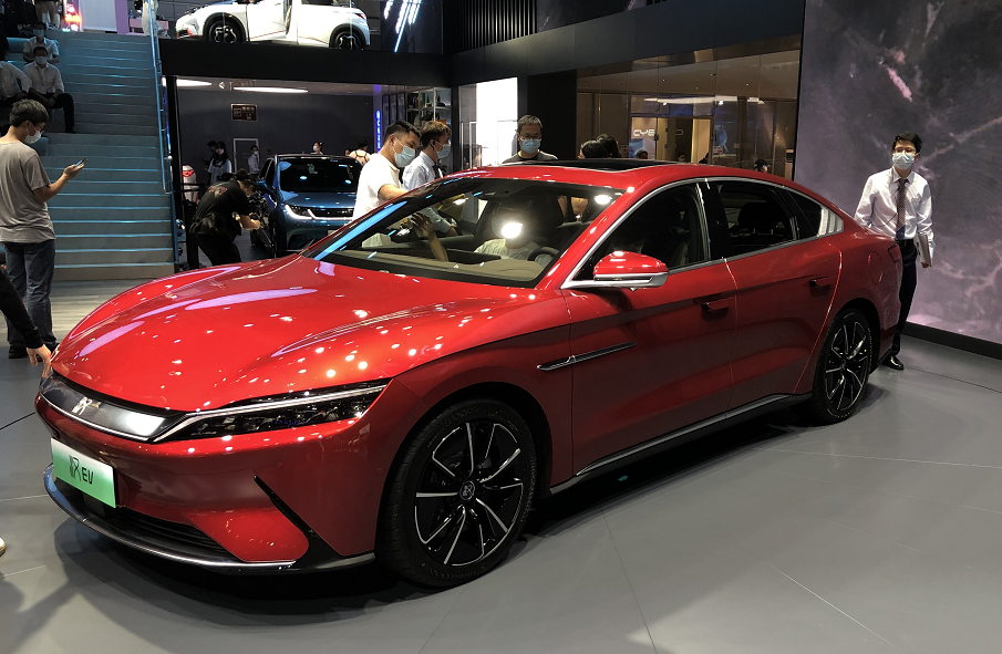 音乐厅级享受,汉EV5G丹拿智能座舱携DiLink4.0上市