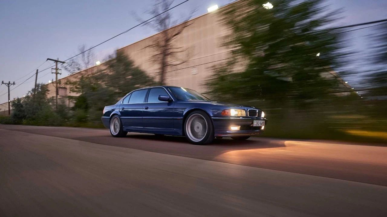 90年代宝马颜值巅峰 1998年E38 Alpina B12 5.7