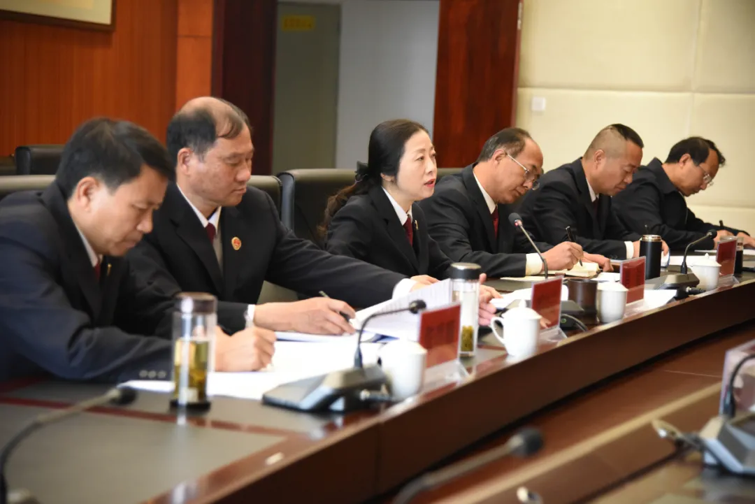 省第六驻点指导组到楚雄州人民检察院检查指导队伍教育整顿工作
