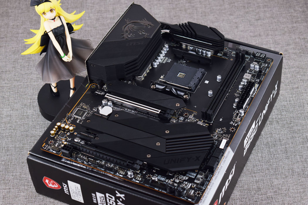 储存超频两不误，MSI微星B550 UNIFY-X暗影主板开箱试玩