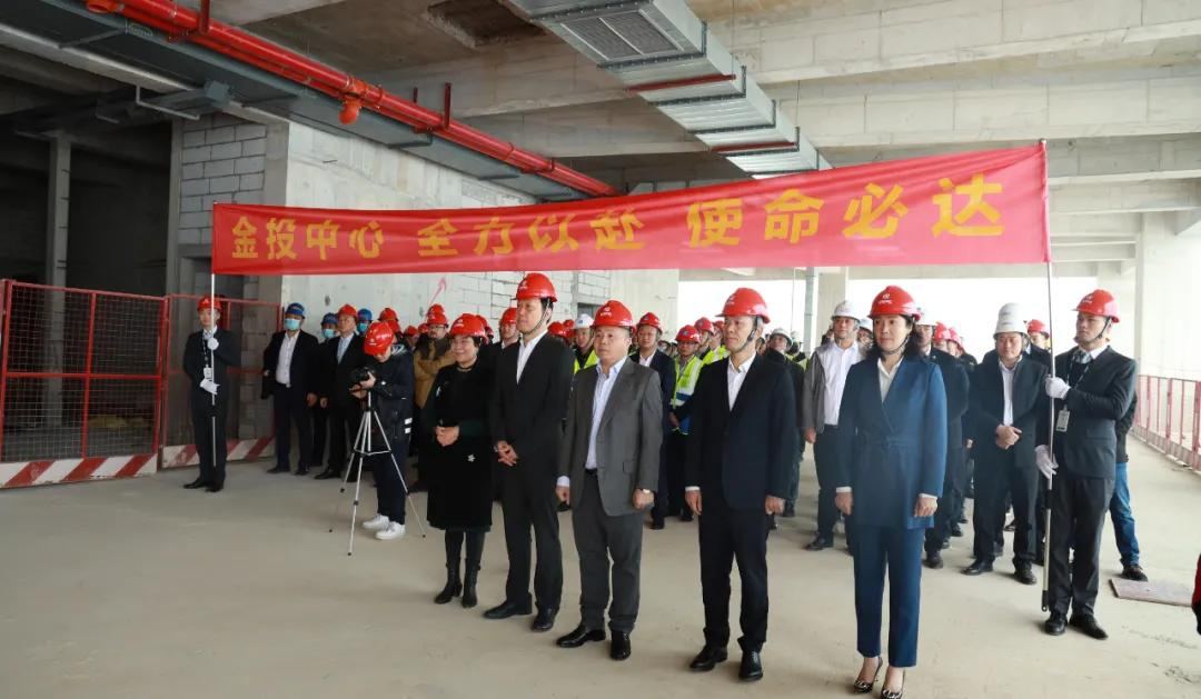 全力冲刺930竣工交付目标！金投中心项目誓师大会圆满举行