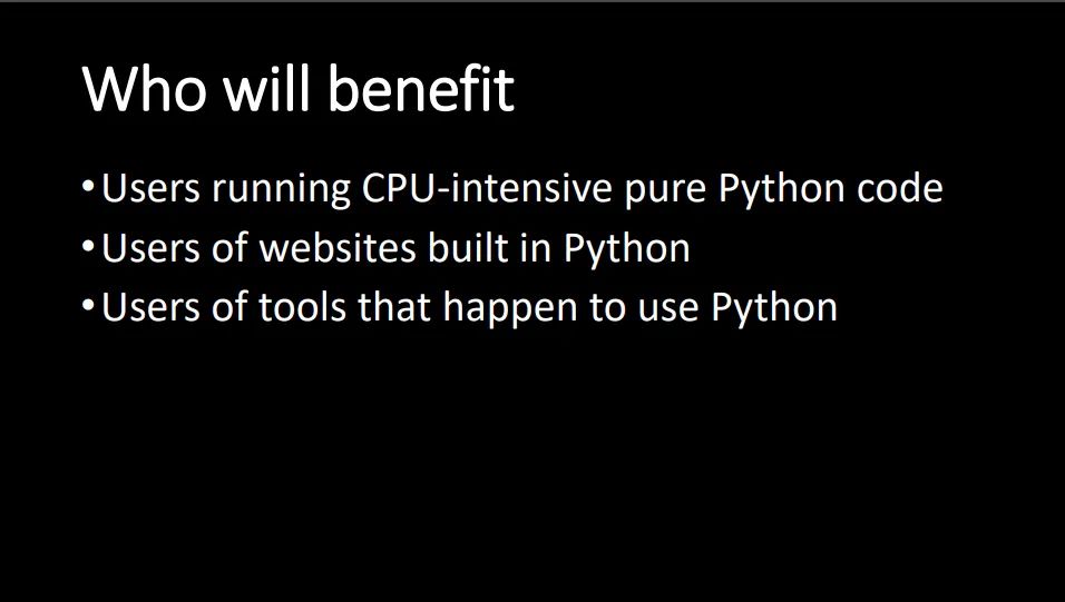 Python 之父爆料：明年至少令 Python 提速1倍