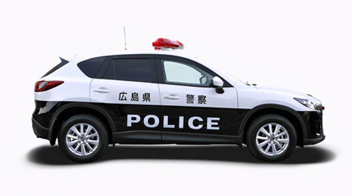日本警车型号都在这了，丰田本田马自达，全是