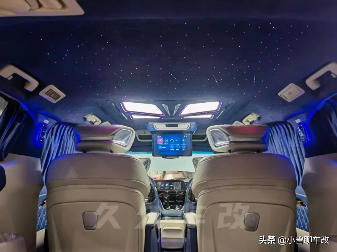 别克GL8,事业型与居家型男人的选择,帝王蓝改装风格惊艳你