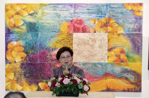 杰出书画家杨静江获聘2021年国家艺术联盟新锐奖比赛艺术大使