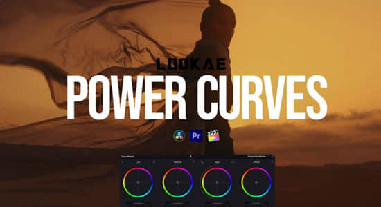 达芬奇/PR/FCPX高质量视频调色预设 Colorist Factory – Power Curves