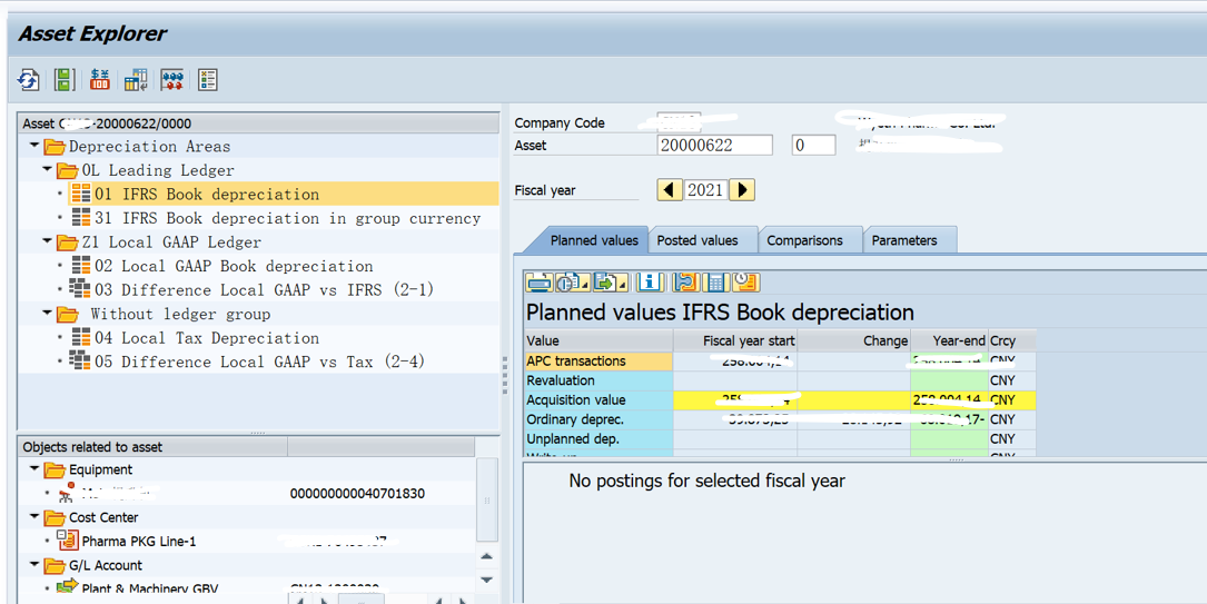 SAP PM 初级系列16 - 设备相关的Asset号