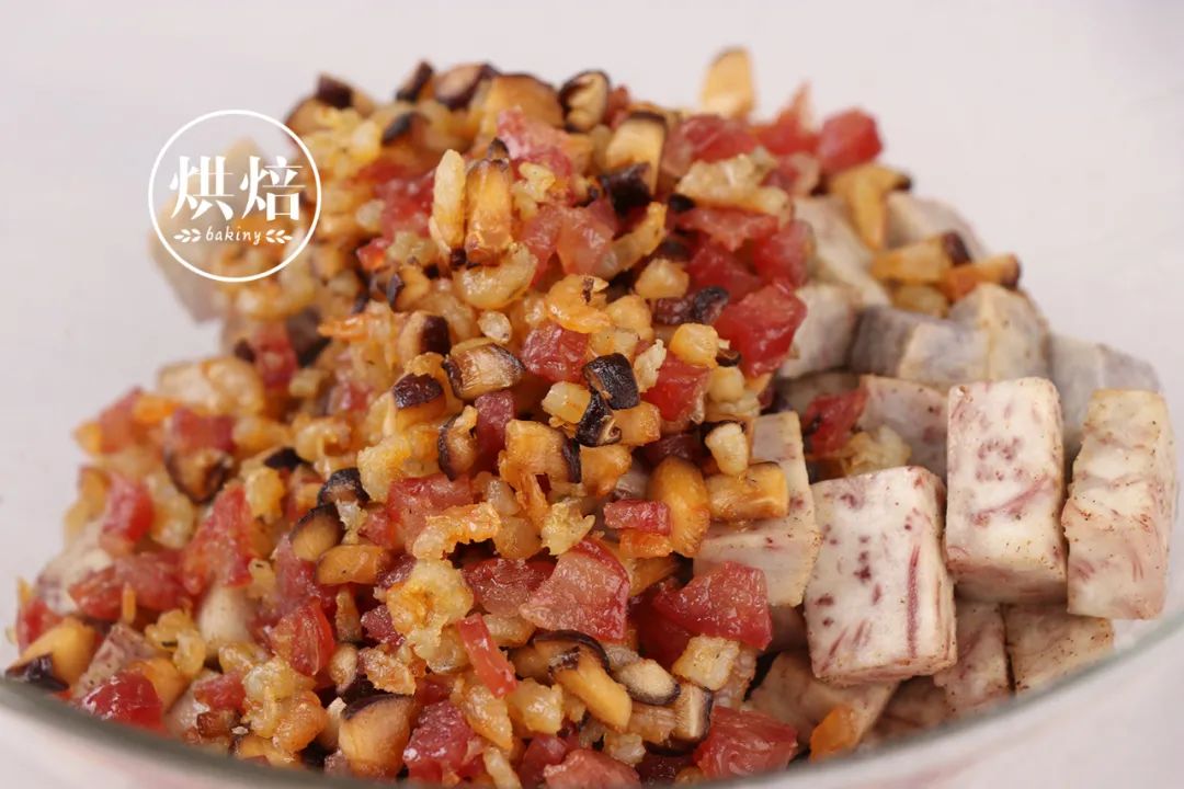 五香芋头糕 咸香软糯 不用去茶楼 料足量多 一家六口不到20元