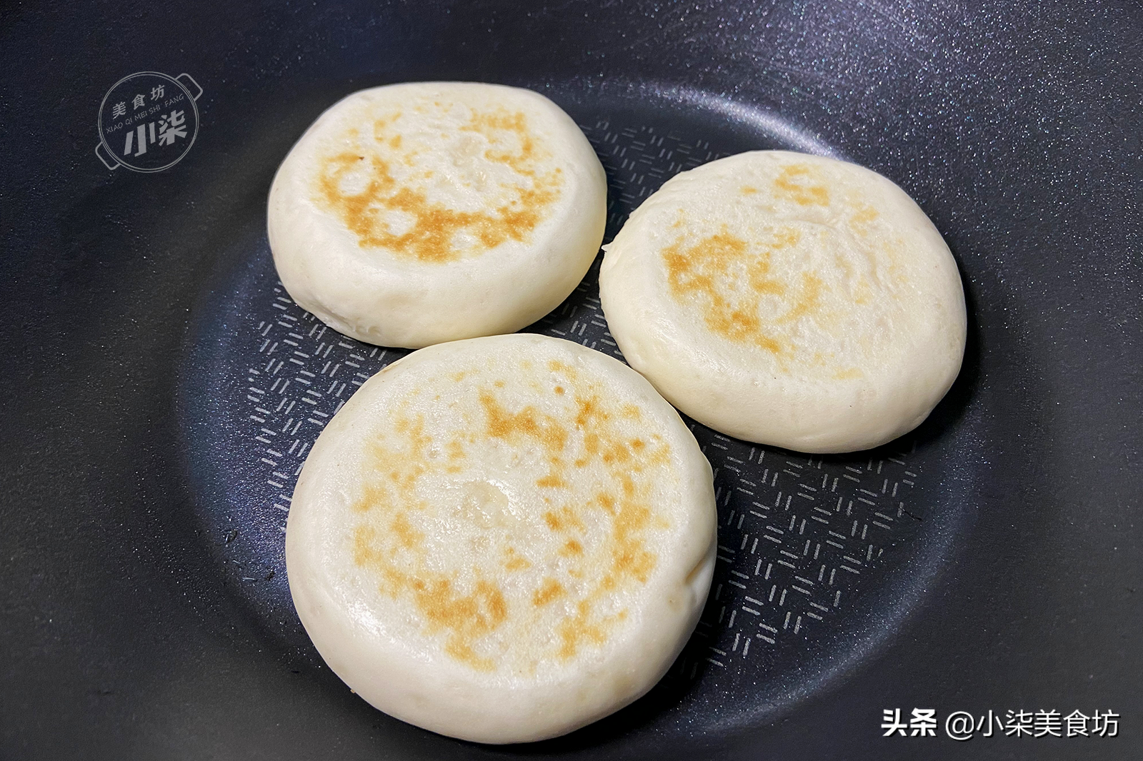 想吃燒餅不要出去買了，教你在家做，外焦裡軟，揭開個個都空心