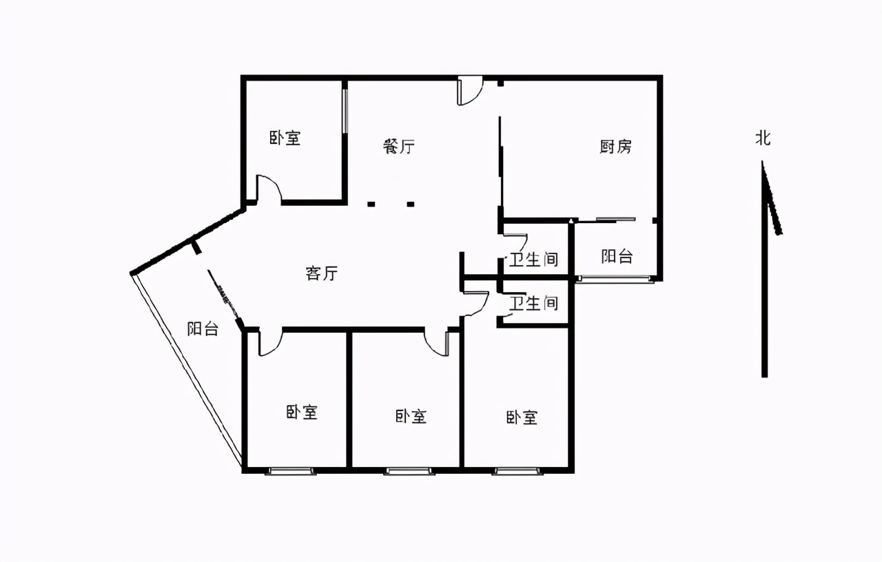 简约装饰的新房完工，装修和人工费花了18万，效果大气又漂亮