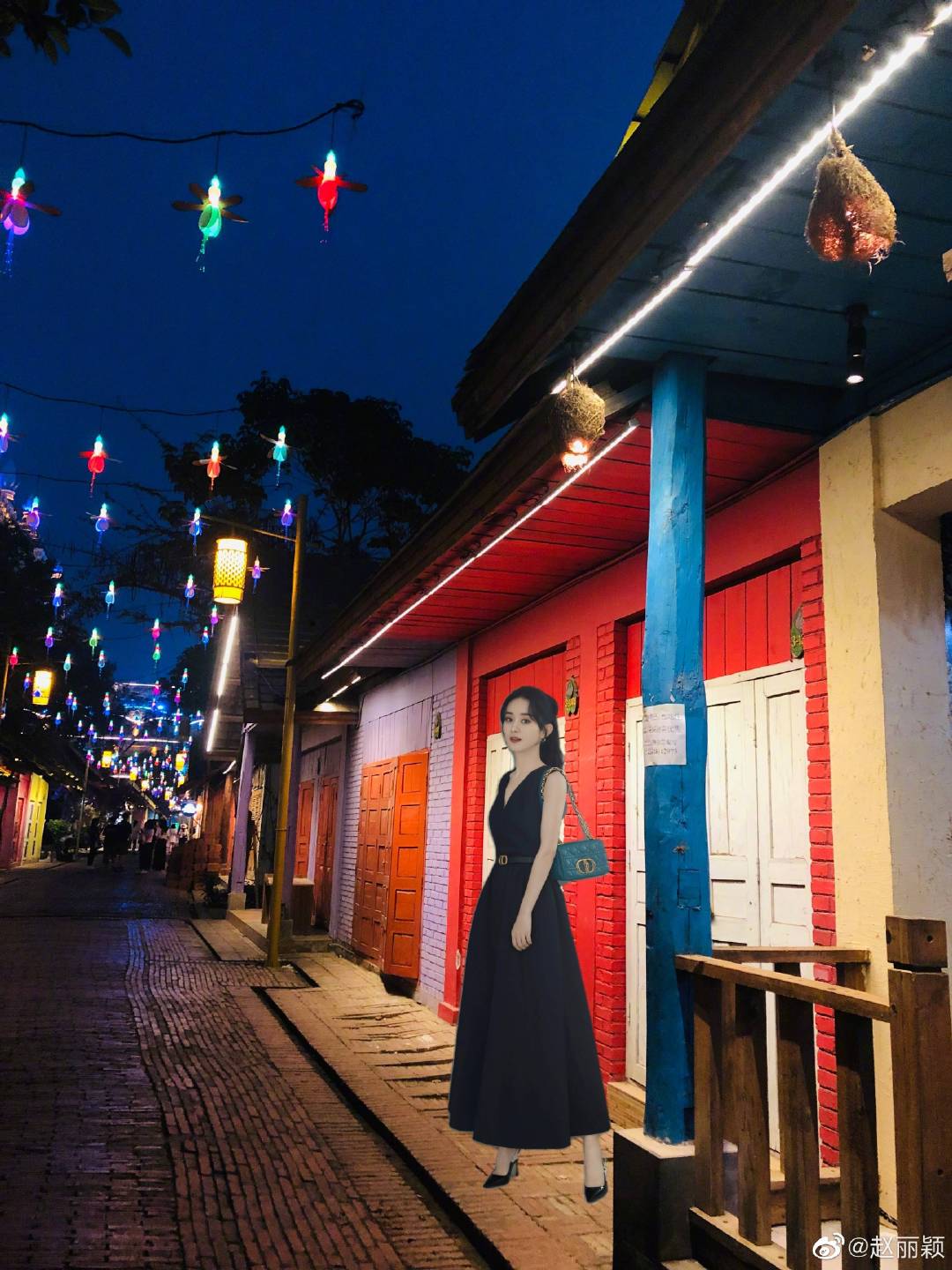 Zhao Liying is basked in " oneself are patted " after the photograph, vermicelli made from bean starch is initiative P graph contest, whose P to see best? 