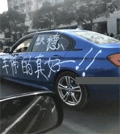 搞笑gif神评：非但不同情，甚至还觉得干得漂亮