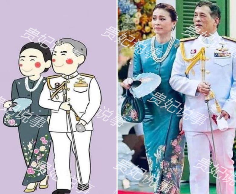 苏提达夺回主动权！香芋紫礼服温柔入骨，泰王主动牵手安抚王后