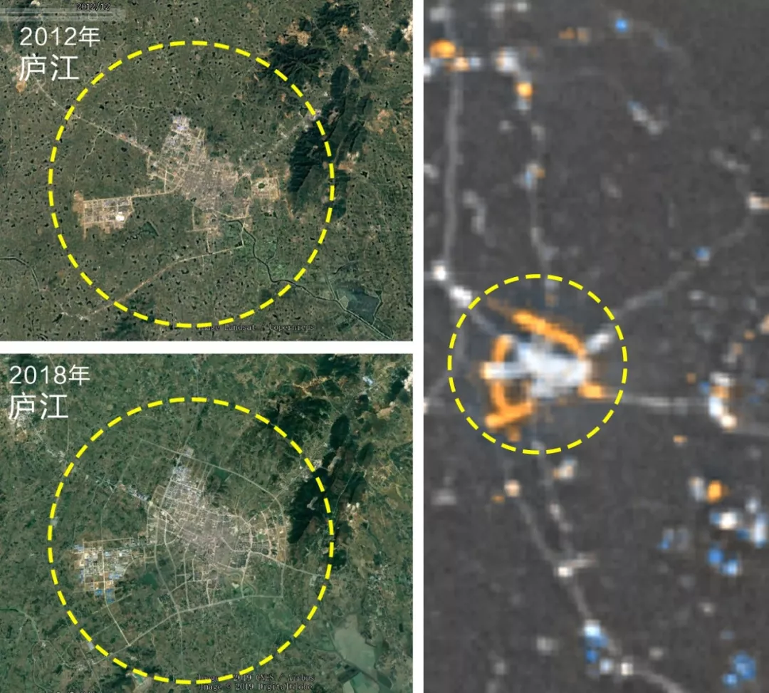 这张神奇的夜色灯光图，揭秘了安徽发展！来看看哪个市灯光最亮？