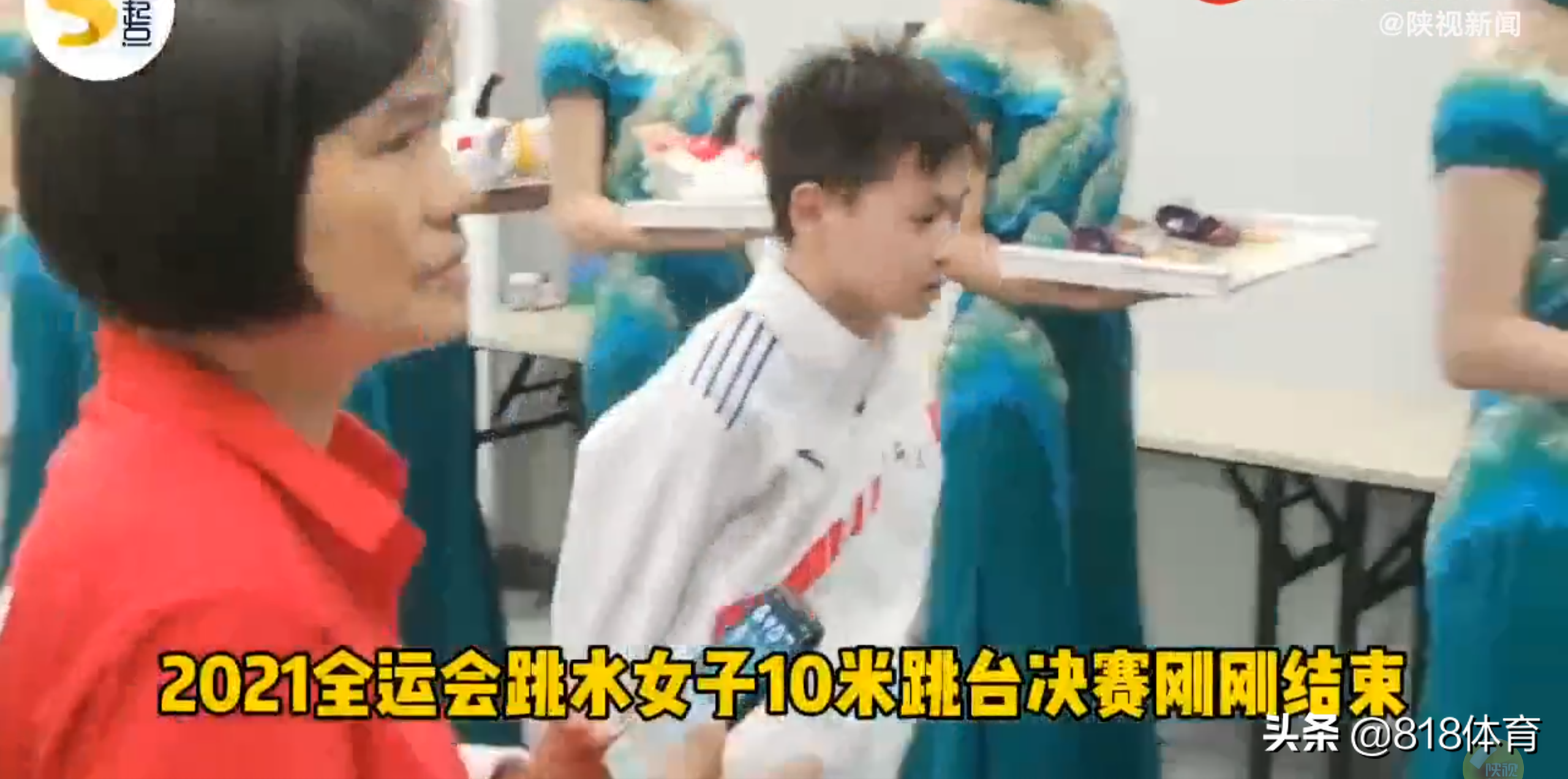 凡尔赛!全红婵夺冠当领导面嘚瑟:最后2跳追回来了 好辛苦啊追得我