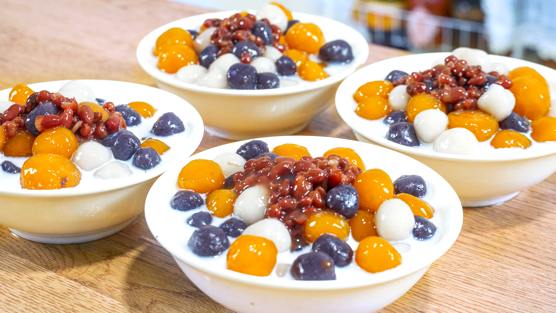 手工芋圓最快速的做法，1搓2揉，勁道Q彈，大人小孩都喜歡吃