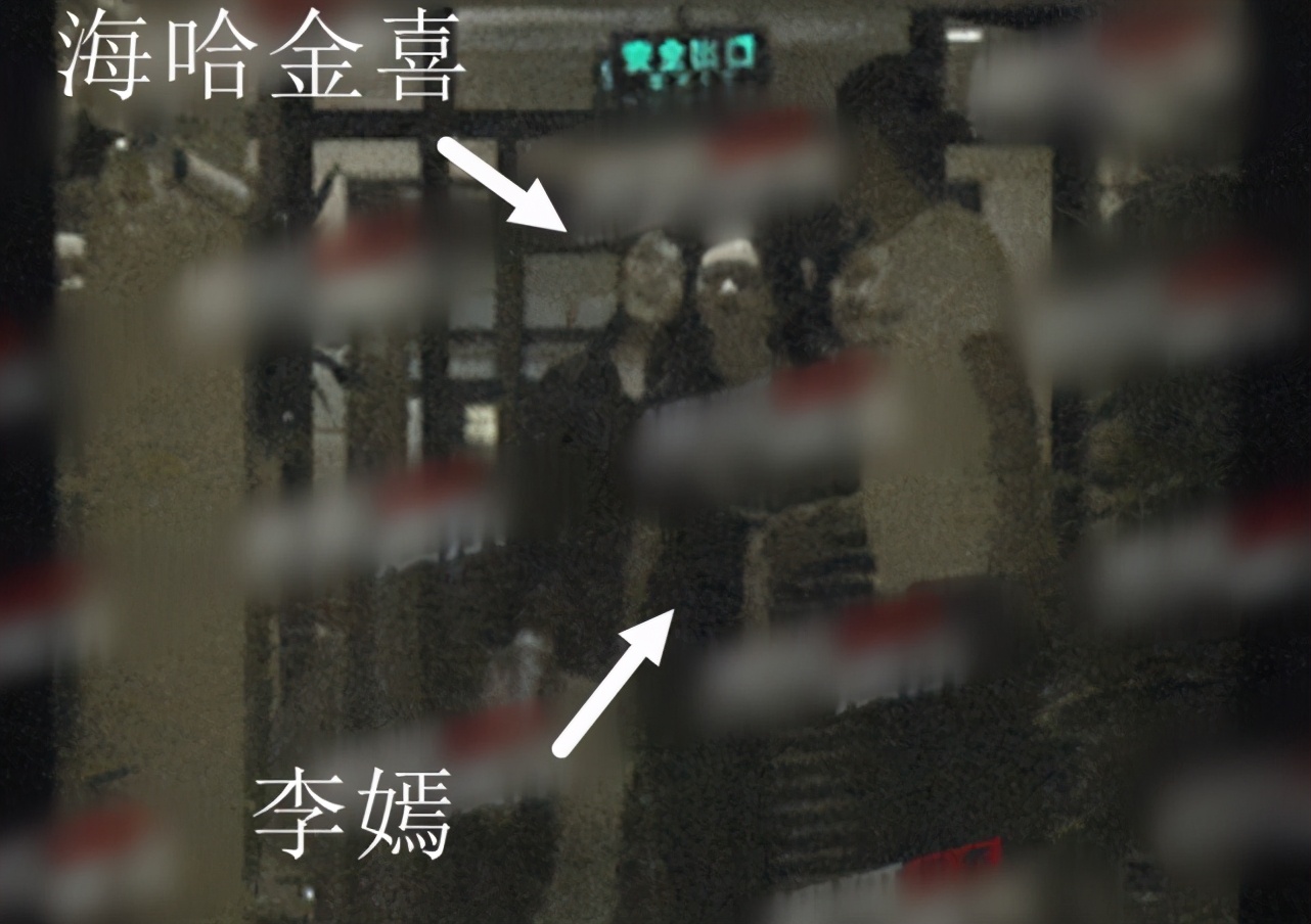海哈金喜随李亚鹏一家散步，已顺利融入李家队列，但和李嫣零互动