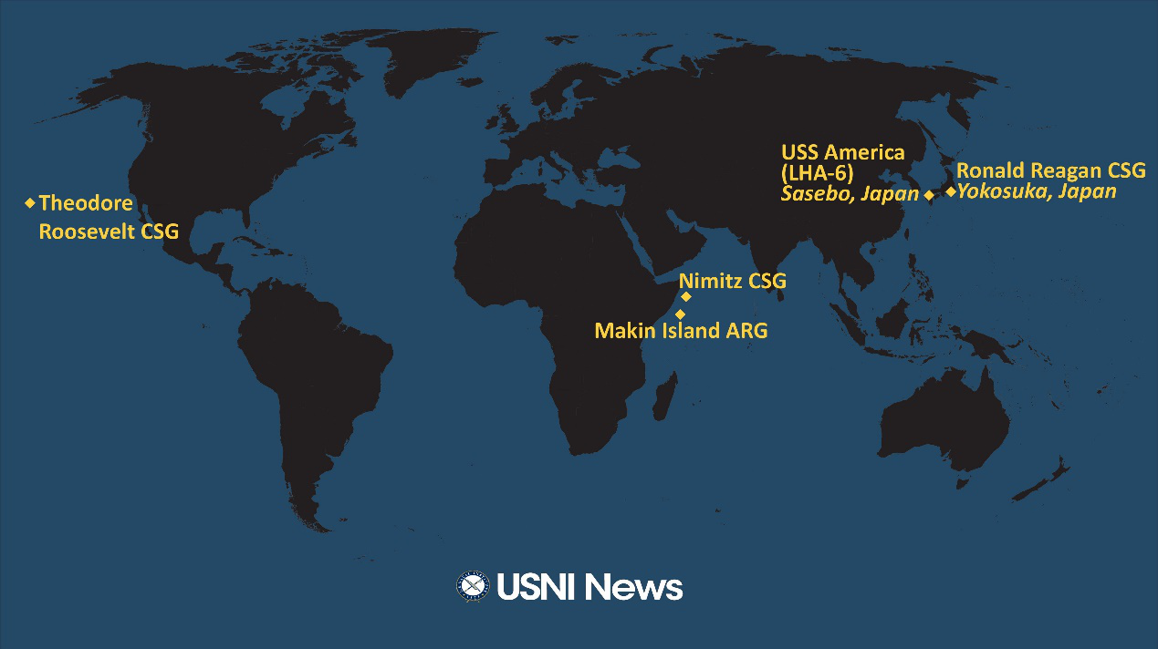 美國：我航母都撤走了，你伊朗再在1月3日搞事情不合適吧？