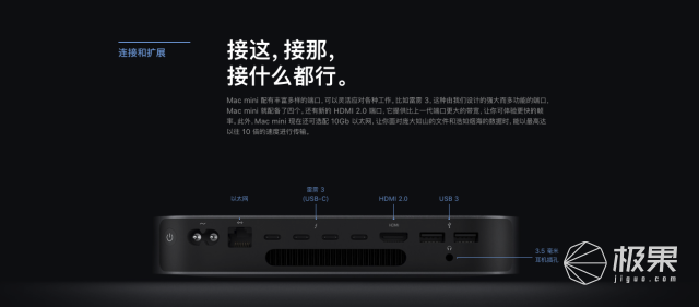 全新升级排热设计方案！插口齐备升级配备，iPhoneMac mini市场价6299元起