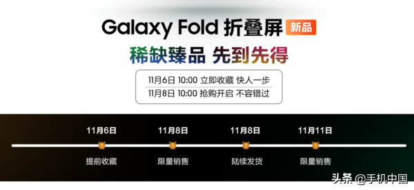 三星Galaxy Fold中国发行版价钱发布 15999元/限定市场销售