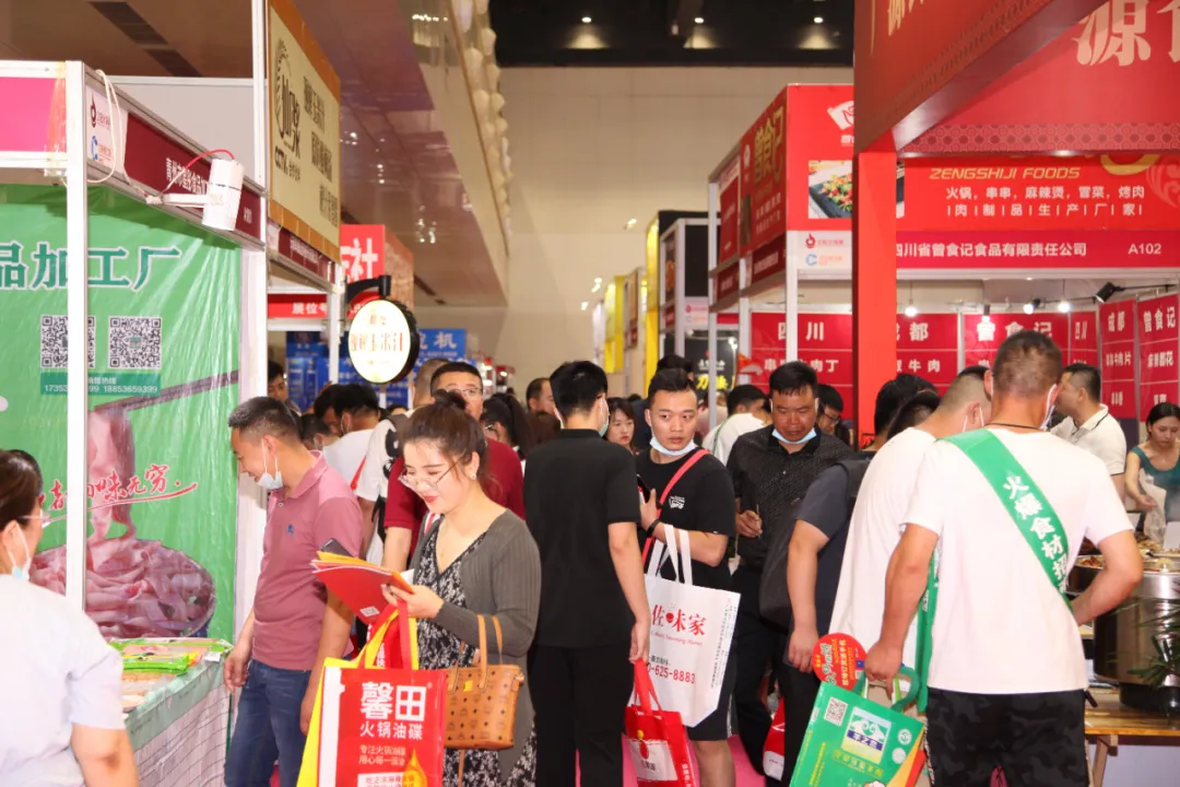 第六届中国火锅食材用品展览会，豆状元豆香四溢惊艳四座