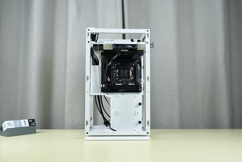 清新、轻巧、实用：爱国者 S1 白色 ITX小机箱 上手实录