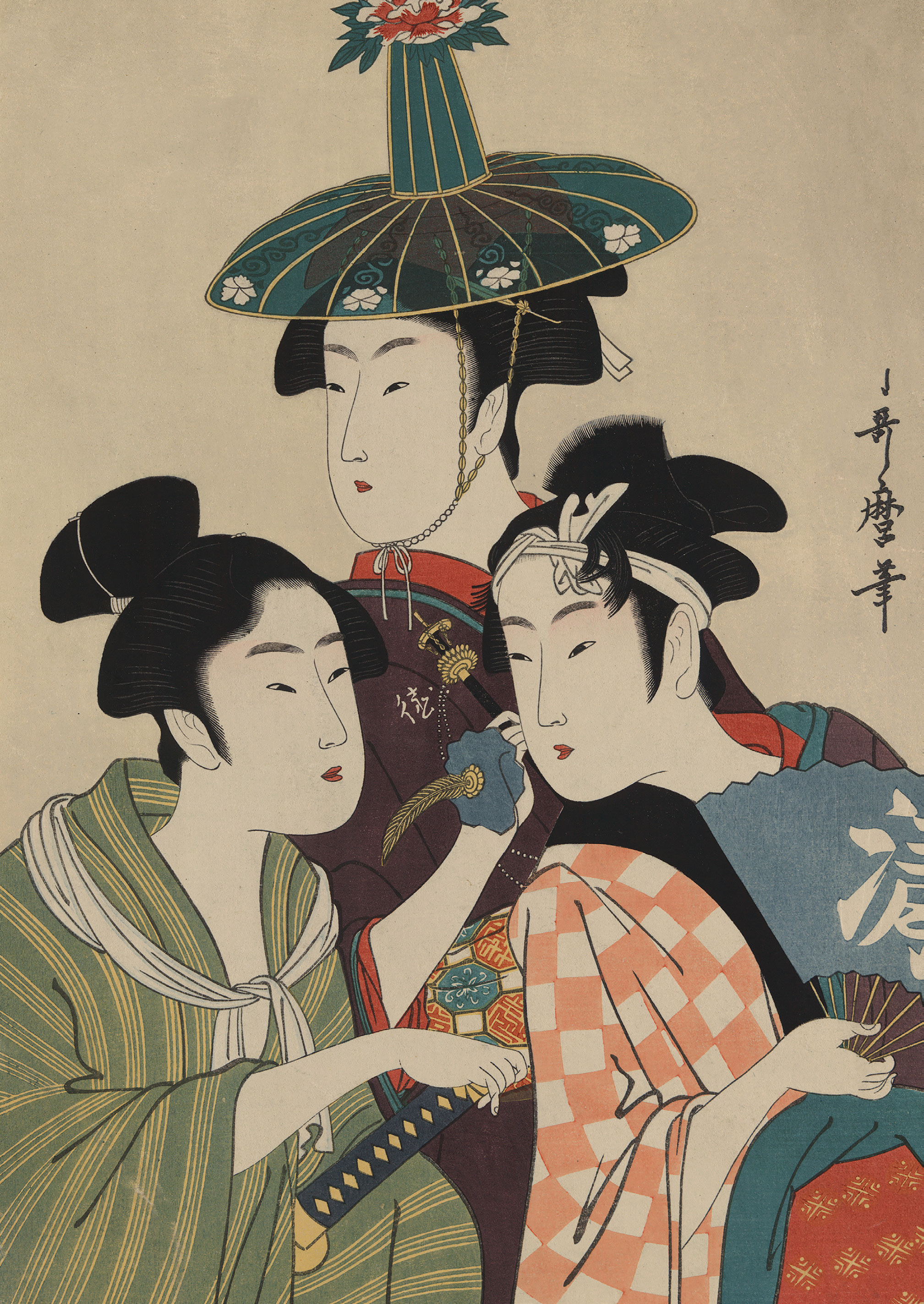 最會畫美人的浮世繪大師 他筆下的美人豔絕日本 本人卻身份成謎 青年共讀會 Mdeditor