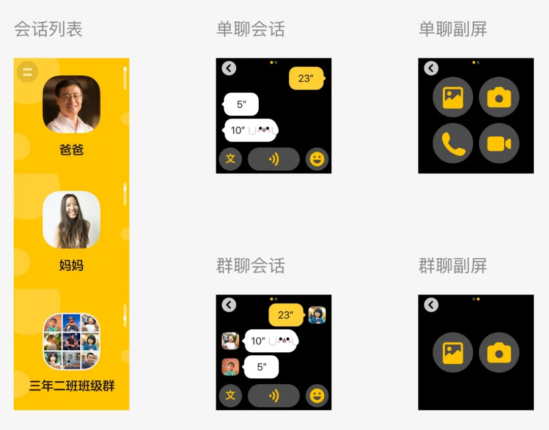 “微信儿童版”上线，界面变黄了