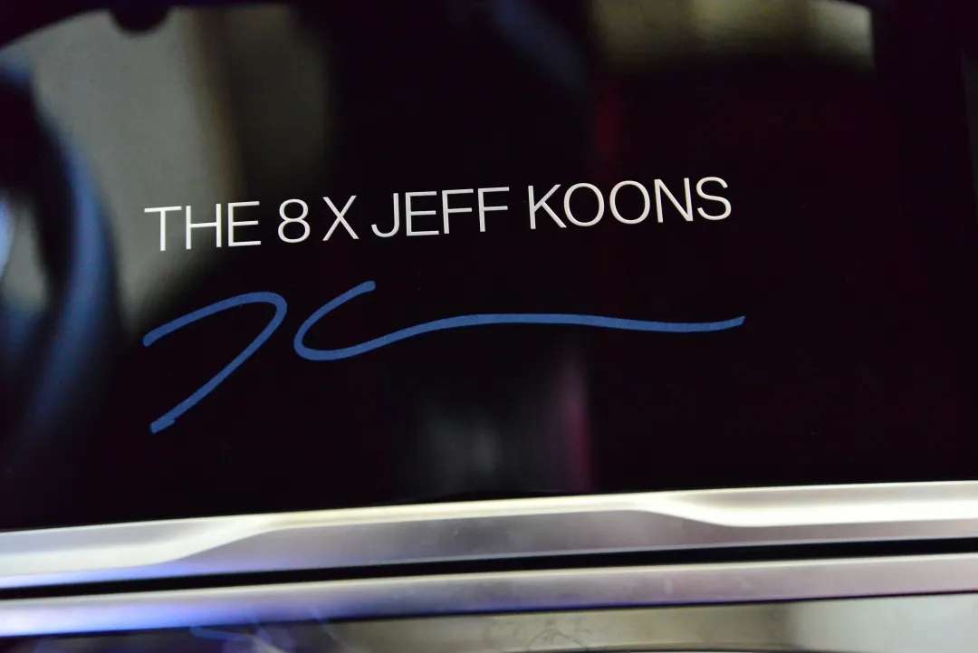 BMW与jeff koons 再度合作 打造8系艺术车