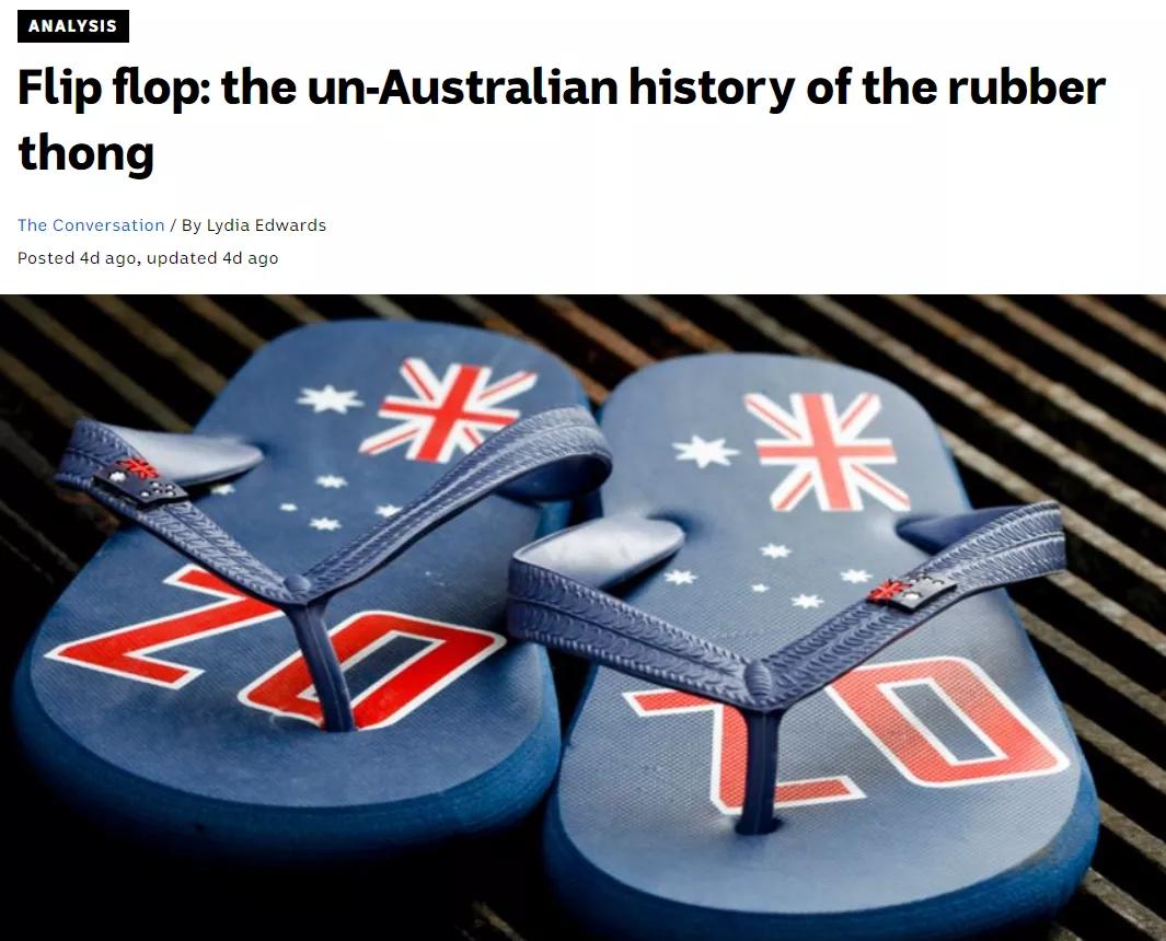 Flip flop: the un-Australian history of the rubber thong