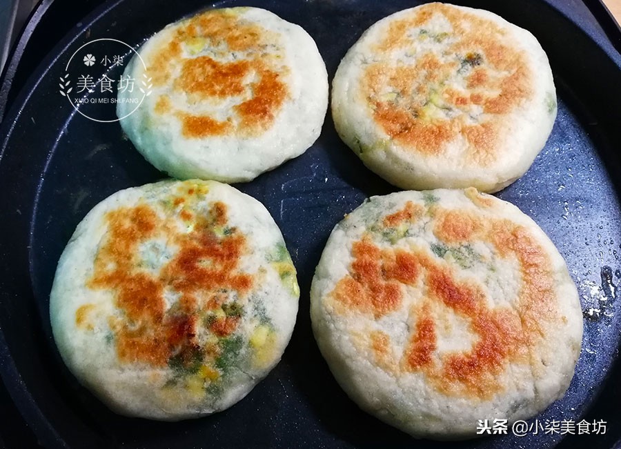 图片[15]-早餐馅饼这样做 不揉面 不擀面 个个皮薄馅大 连吃3张不过瘾-起舞食谱网