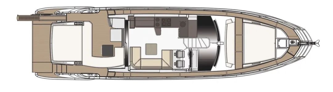 阿兹慕Azimut S6运动游艇：颜值派，更是实力派