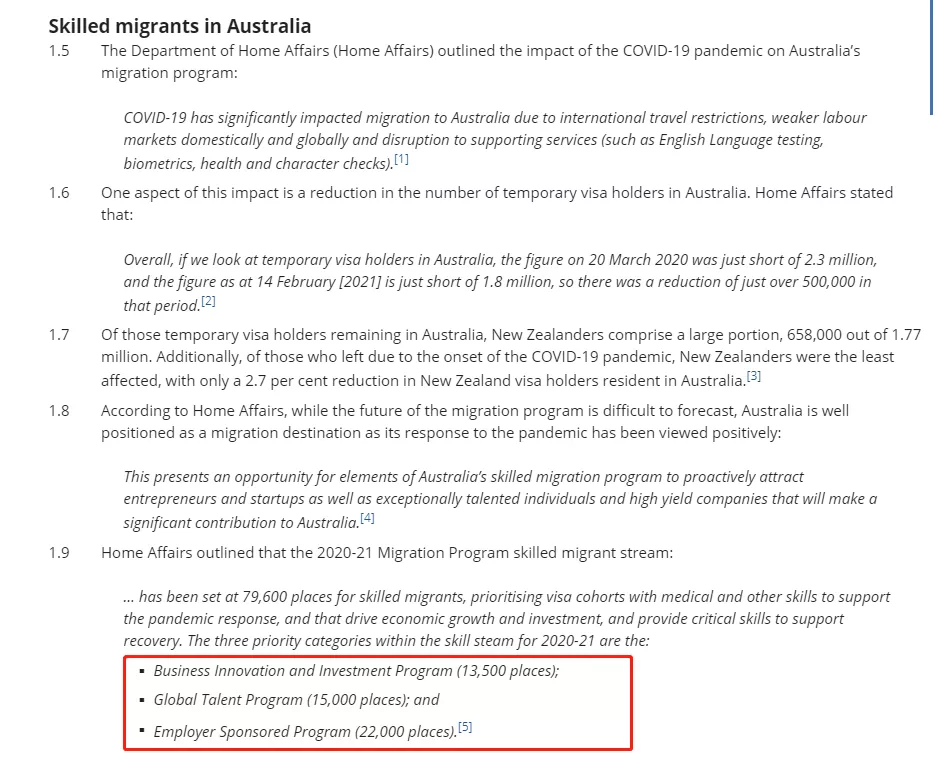 澳技术移民或加速入境，这些职业优先！移民部长称尽快接回临时签