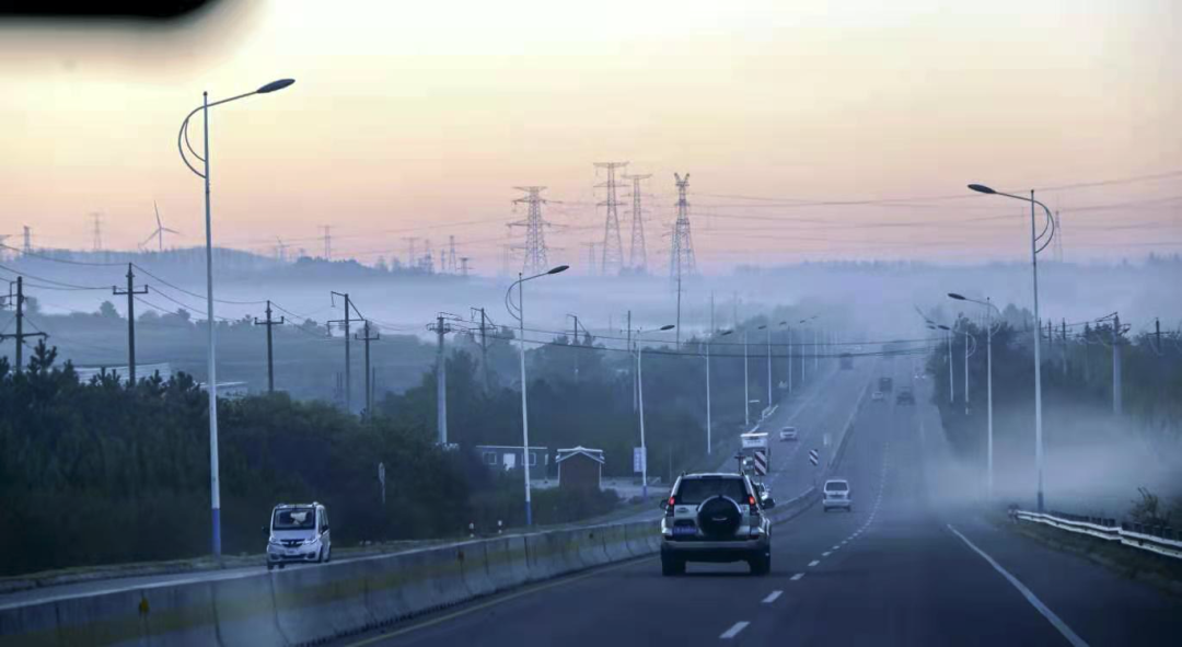 The most beautiful photograph in journey, it is so outside car window