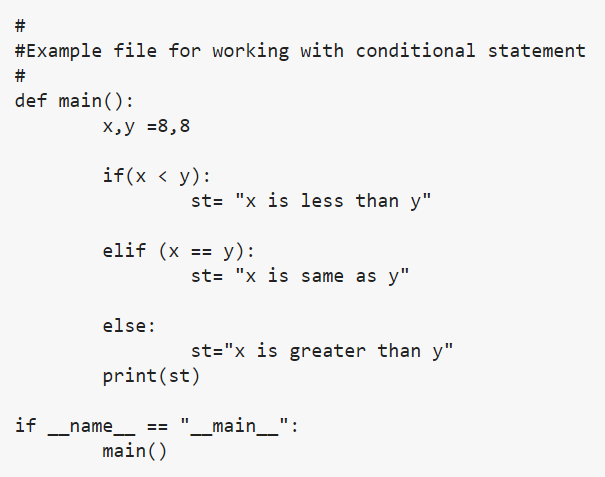 DAY3-step1 Python IF, ELSE, ELIF, 嵌套IF & Switch语句