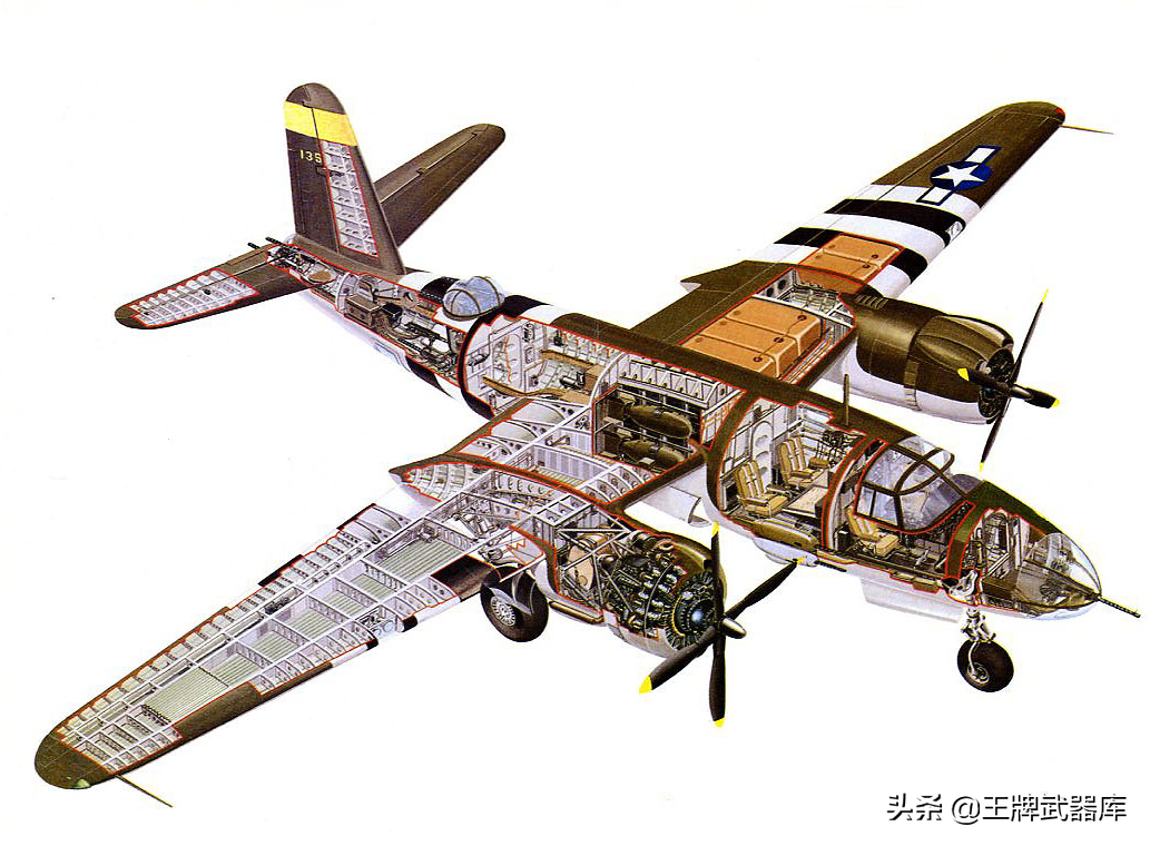 二战期间德国陆军的催命符，美国的中型轰炸机，B-26“掠夺者”