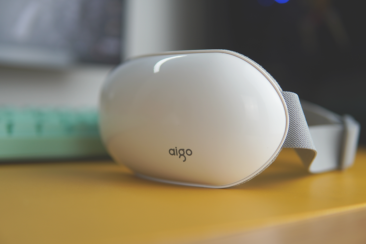 拯救你的黑眼圈，帮你自动做眼保健操的aigo眼部按摩器