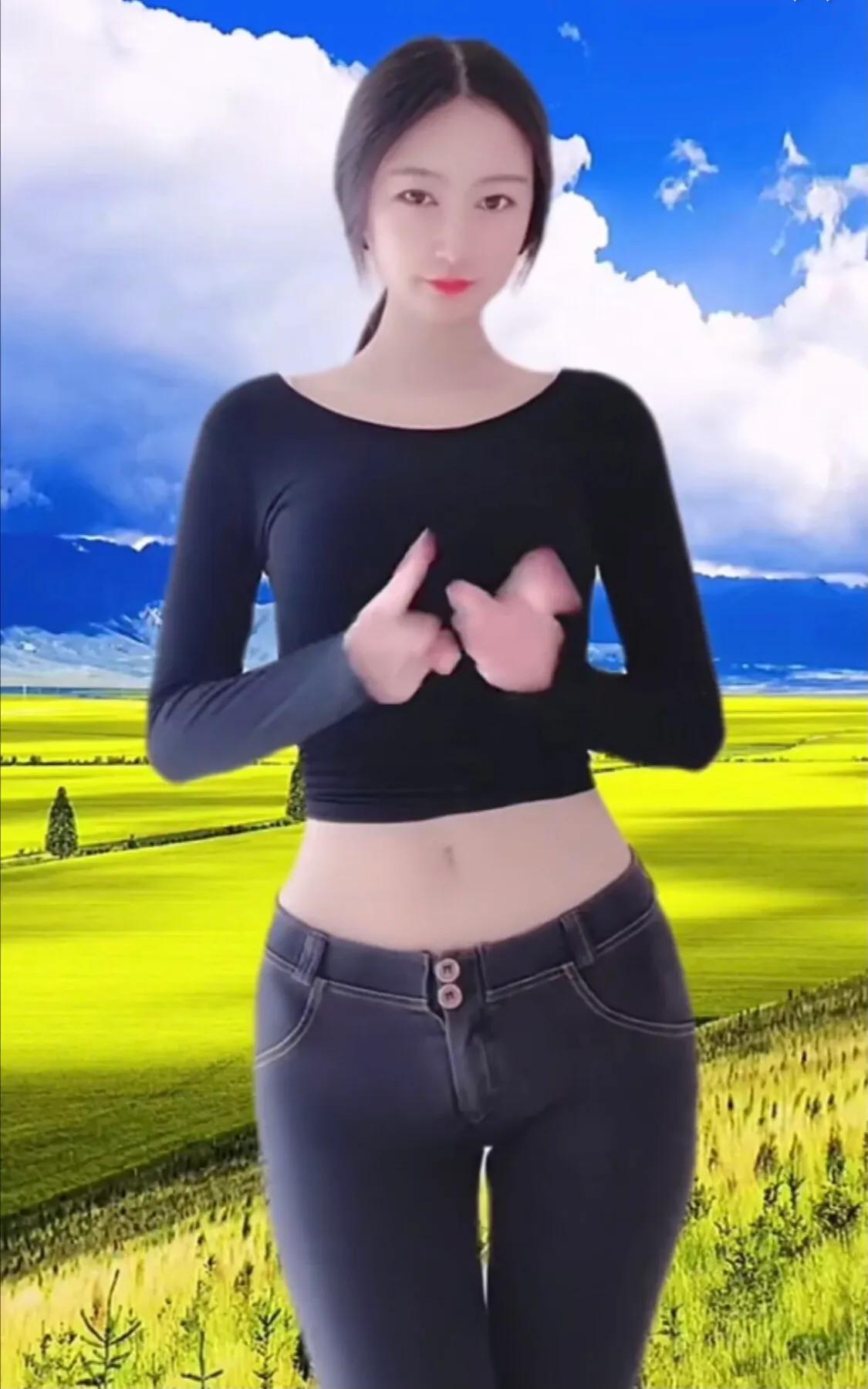 美女模特性感身材图片