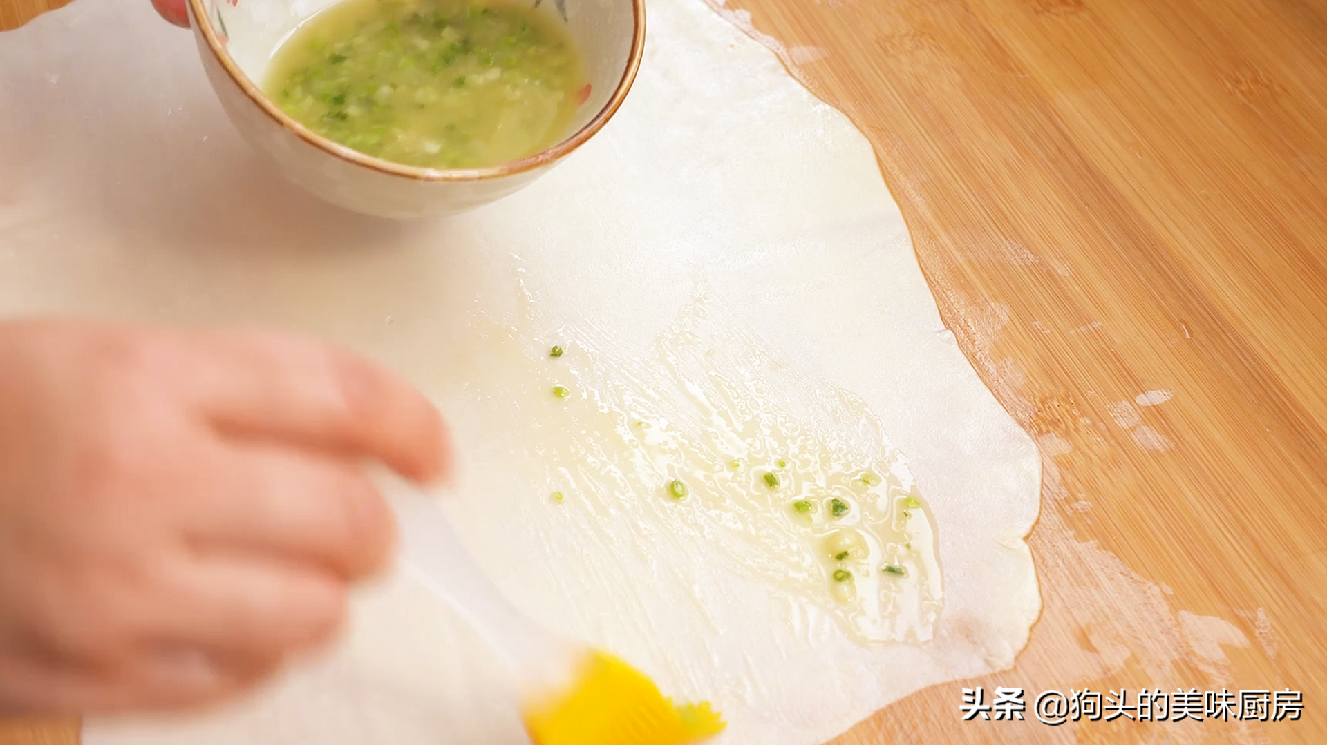 盤絲餅，最簡單實用的做法，劃一劃，抻一抻，絲絲分明，口口留香