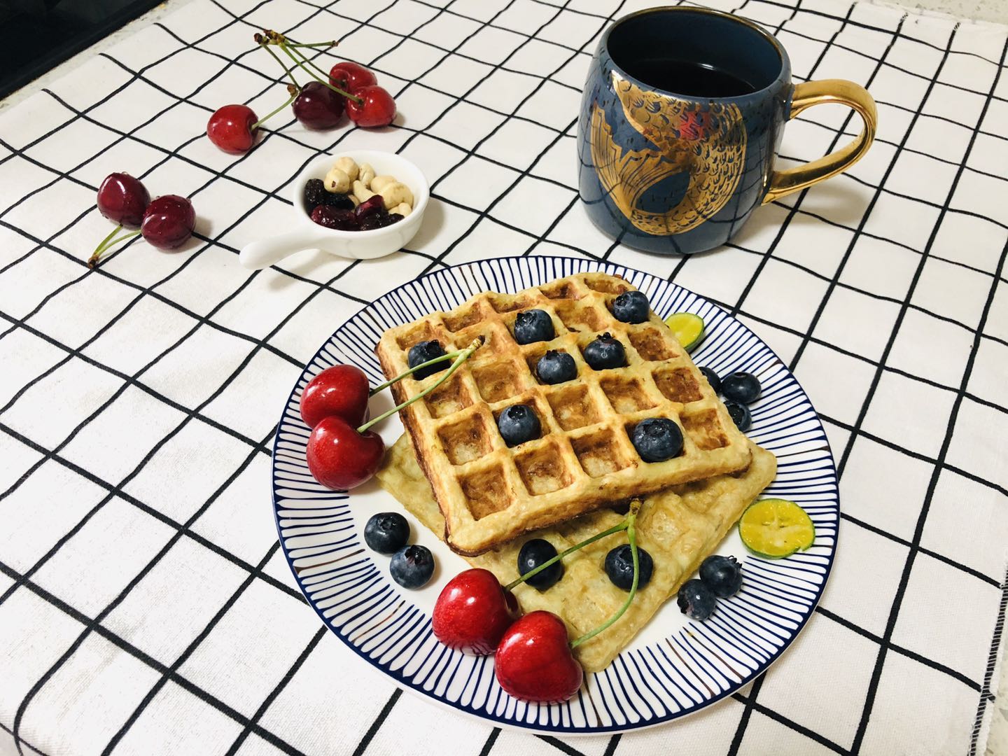 Cake of breakfast China husband this kind of way is especially simple, do not put candy not to put flour, simple 3 paces, sweet and goluptious