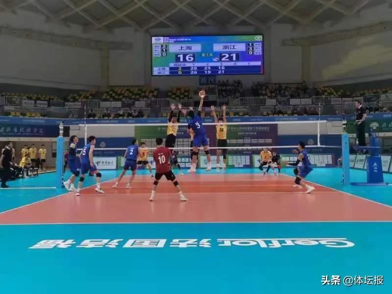 浙江体彩男排今日争夺全运会季军