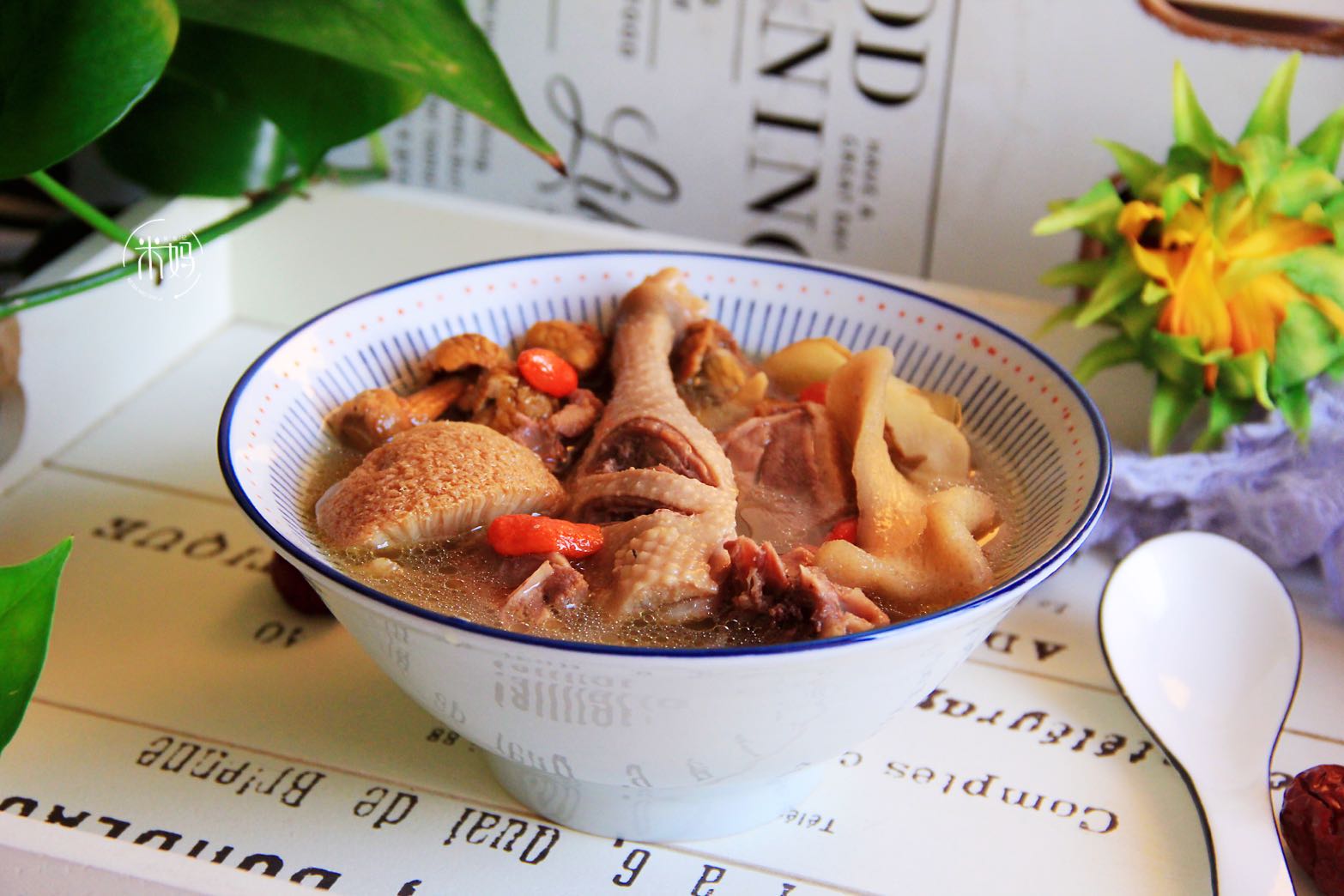 图片[2]-姬松茸猴头菇老鸭汤做法步骤图 营养又暖身比排骨汤还鲜美-起舞食谱网