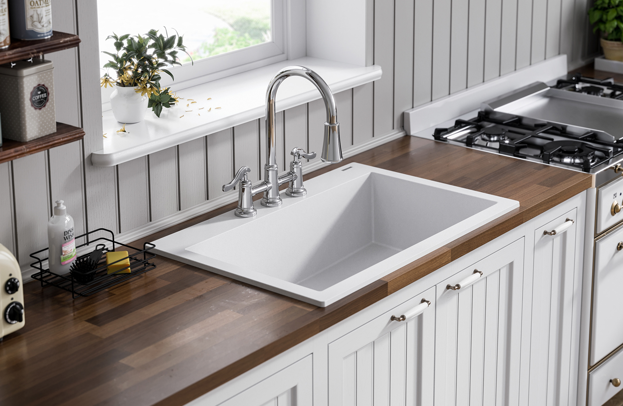 台上盆還是台下盆 單槽還是雙槽 什麼材質好 廚房水槽怎麼選 裝修第一站 Mdeditor